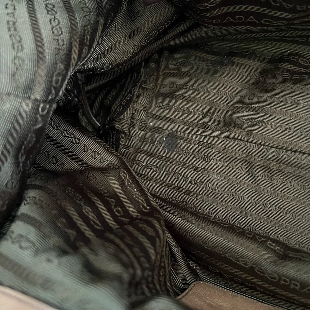 Prada Brown Ombré Shoulder Bag - Picture 12 of 16